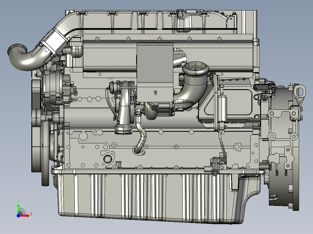 enginekhd_tcd发动机前视图