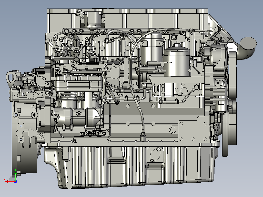 enginekhd_tcd发动机后视图