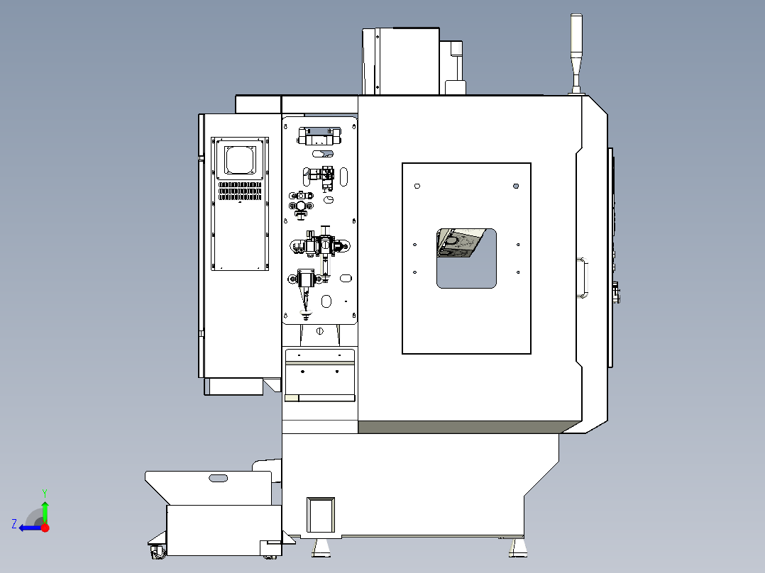 Syil X5 CNC数控右视图