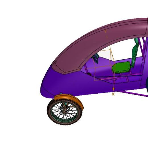 独立四轮悬架越野自行车缩略图