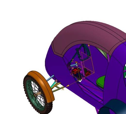 独立四轮悬架越野自行车缩略图