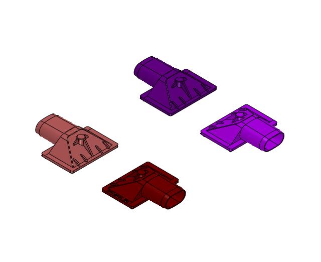 小顶盖油缸抽芯螺纹模具