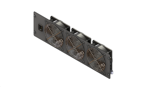 3U风扇模块模型图缩略图