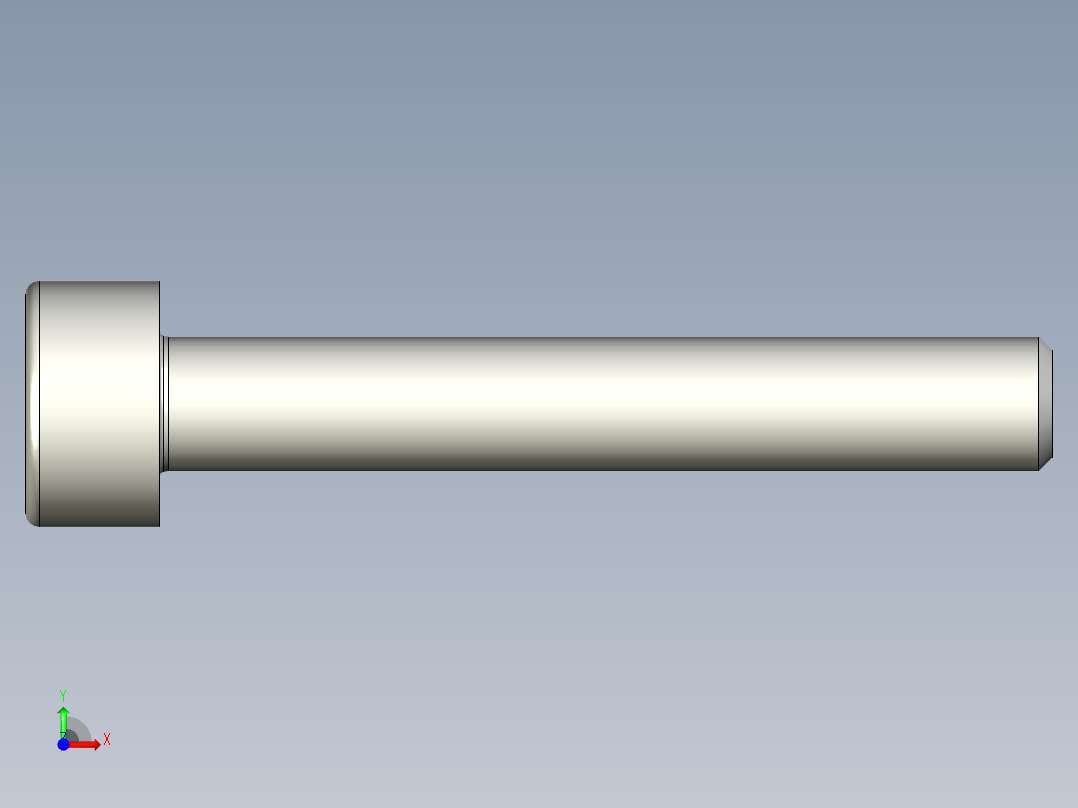 螺钉-DIN_912-M3x20.stp前视图