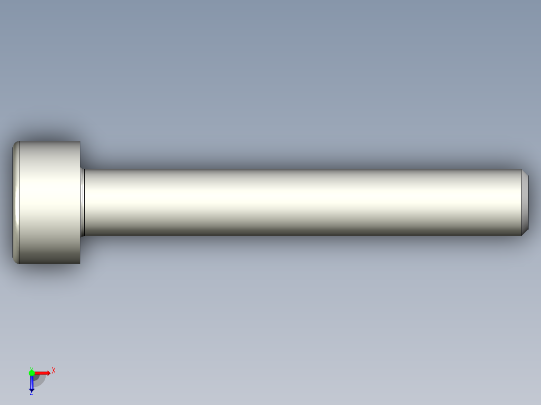 螺钉-DIN_912-M3x20.stp俯视图