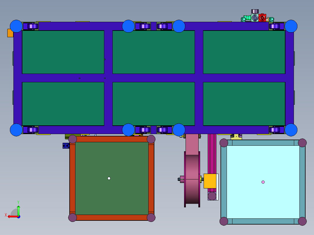 拧紧旋钮密封圈组装设备后视图