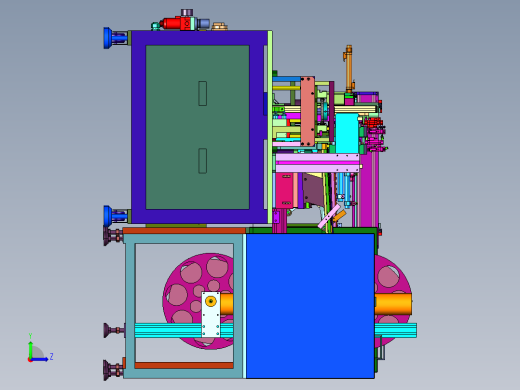 拧紧旋钮密封圈组装设备左视缩略图