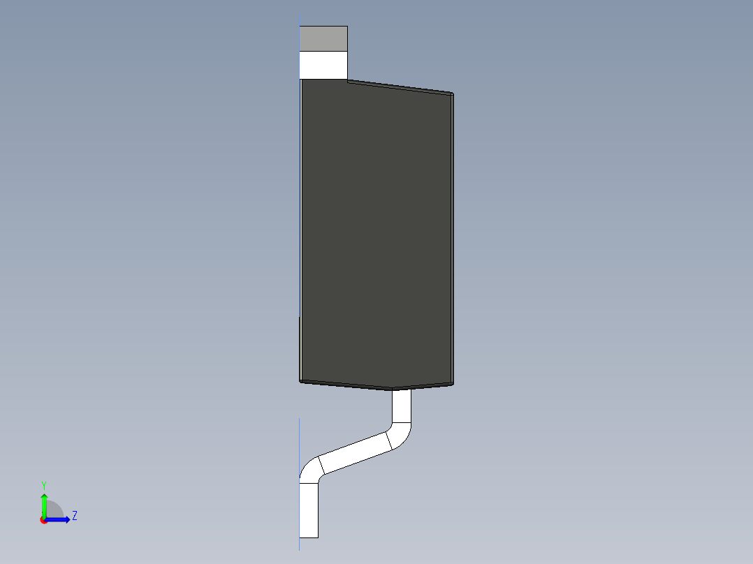 分立半导体元件封装-TO-263BA左视图