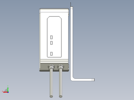 基恩士GV-H130_kc图纸模型后视缩略图