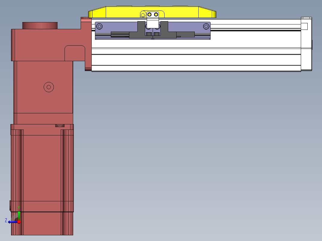 GTA内嵌同步带全封闭GTA5-BM-57步进右视图