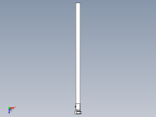 同步带全封闭直线模组TPA-HCB-105D-90-L2100-LU-Y-P20-N3俯视缩略图