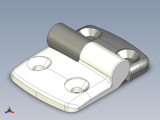 型材-KJN 25-40 DETACHABLE COMBI HINGE LEFT 095K2540L00
