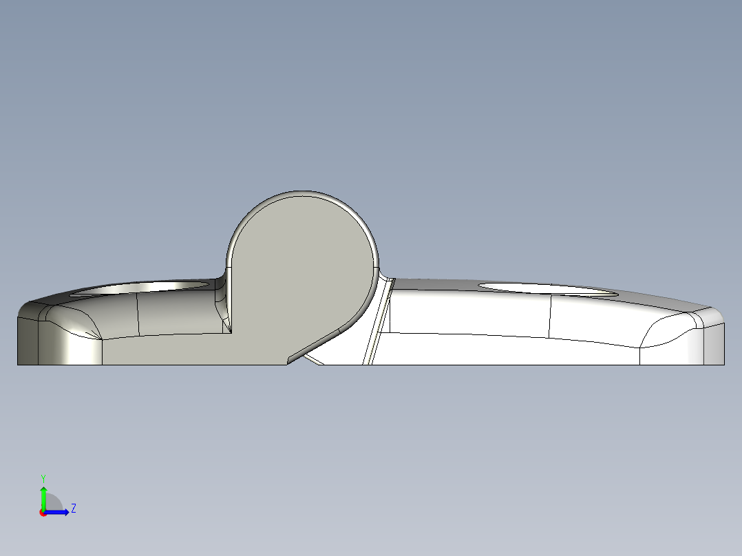型材-KJN 25-40 DETACHABLE COMBI HINGE LEFT 095K2540L00左视图