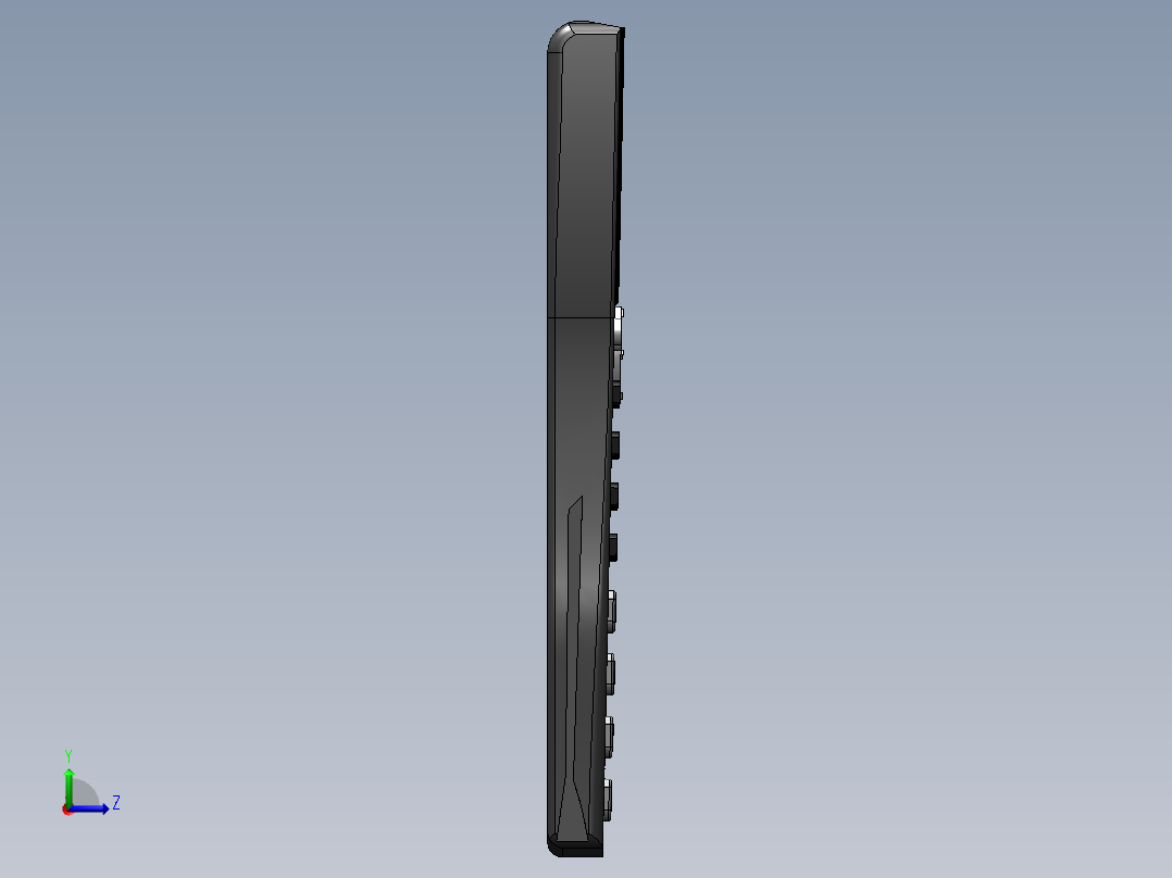 卡西欧计算器7左视图