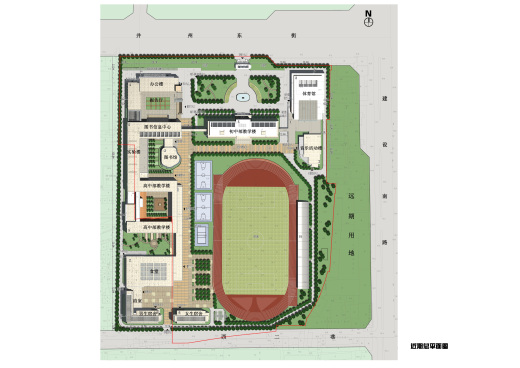 太原实验中学规划及建筑设计文本（含文本效果图 CAD）缩略图