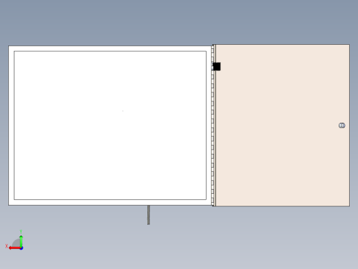 电器柜 电控柜 (108) 机械设计素材后视缩略图
