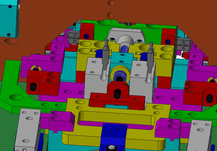 高速电子凸轮插针机3D图纸 机械设计参考资料设计素材
