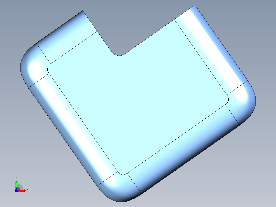 大型塑胶件设计参考模型-injection-mold-example-43前视图