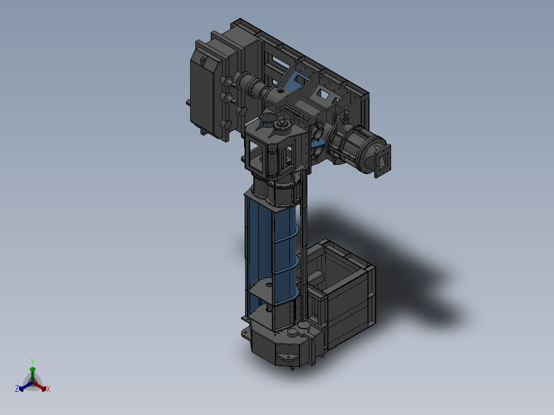 60砖机sw13+cad正等轴测图