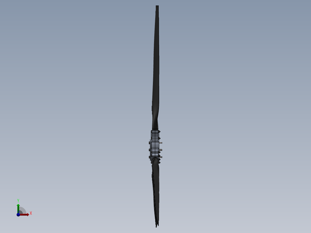 螺旋桨(150)前视图