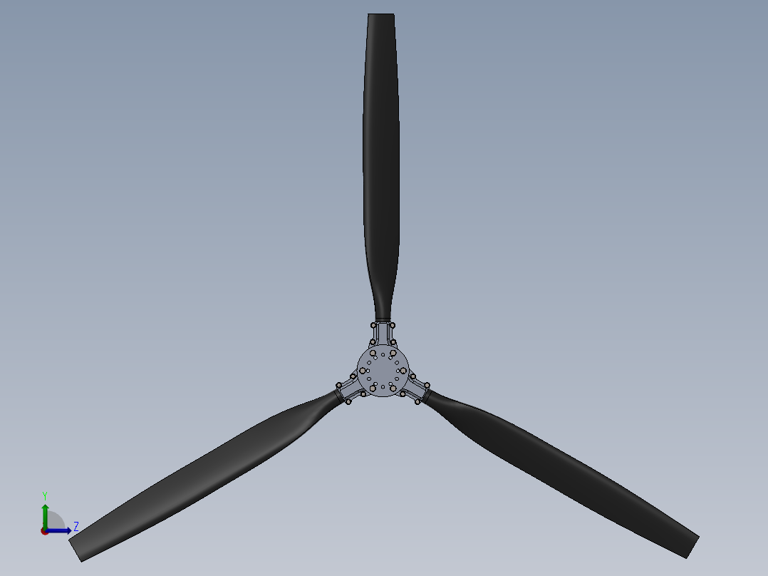 螺旋桨(150)左视图