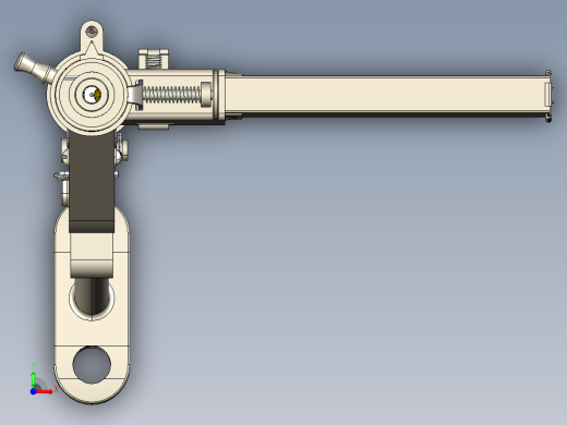 手枪左轮冲锋枪老式狙击步枪设计3D图纸sten-gun-mk-2-1942 SW STP IGS前视缩略图
