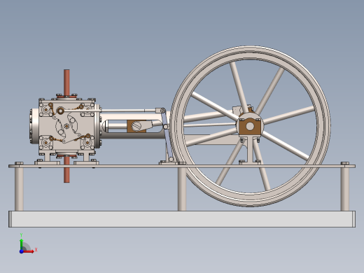 蒸汽机corliss-steam-engine-1832-模型格式为 sw前视缩略图