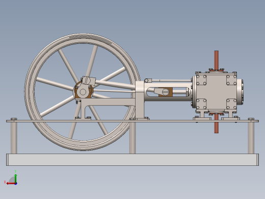 蒸汽机corliss-steam-engine-1832-模型格式为 sw后视缩略图