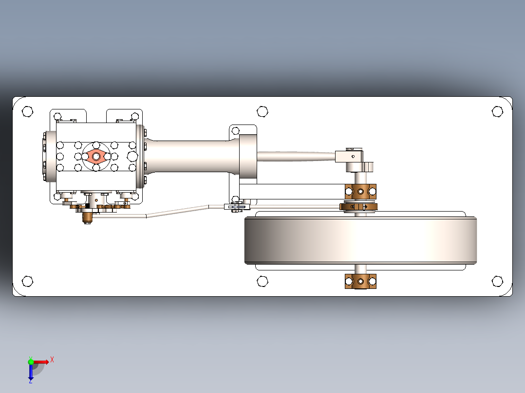 蒸汽机corliss-steam-engine-1832-模型格式为 sw俯视图