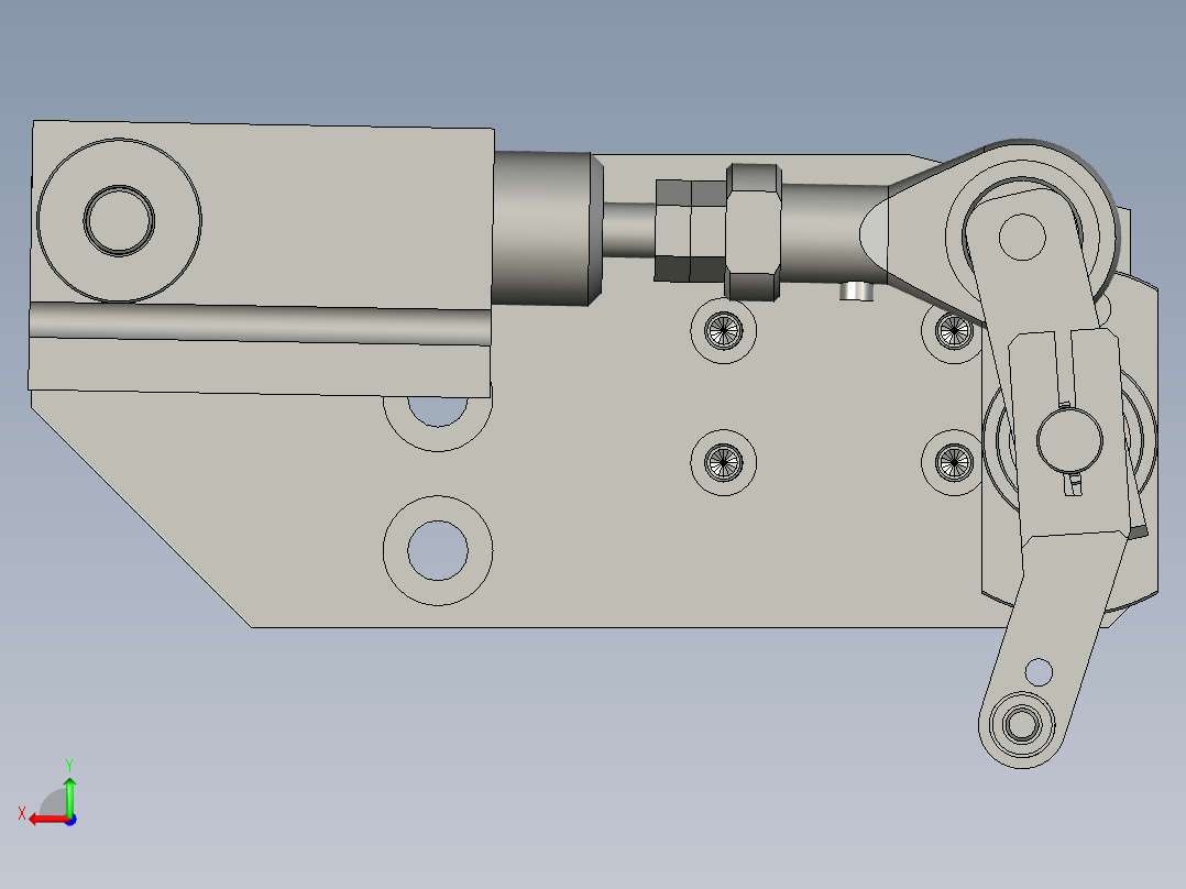 YWP200K4-20-03-00上压胶组件后视图
