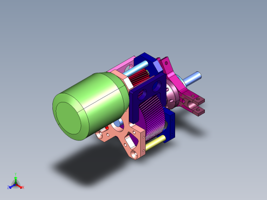 康特龙尼克齿轮电机