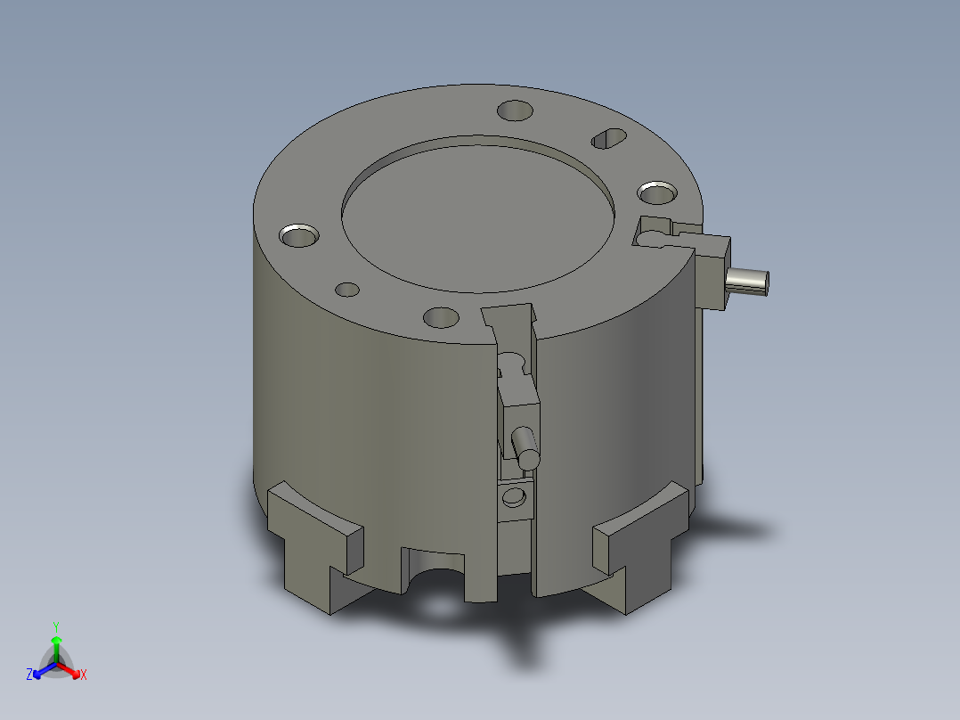 气爪SMCMHS4-32D-M9BV主视图