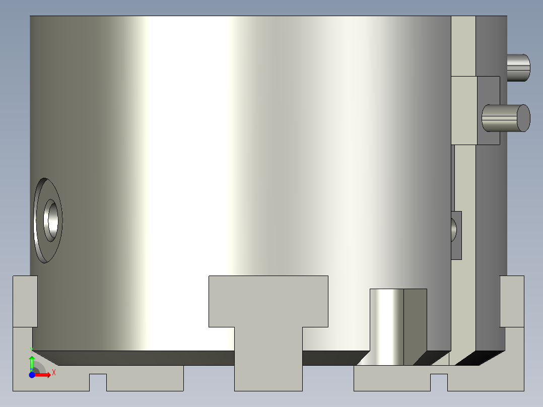 气爪SMCMHS4-32D-M9BV前视图