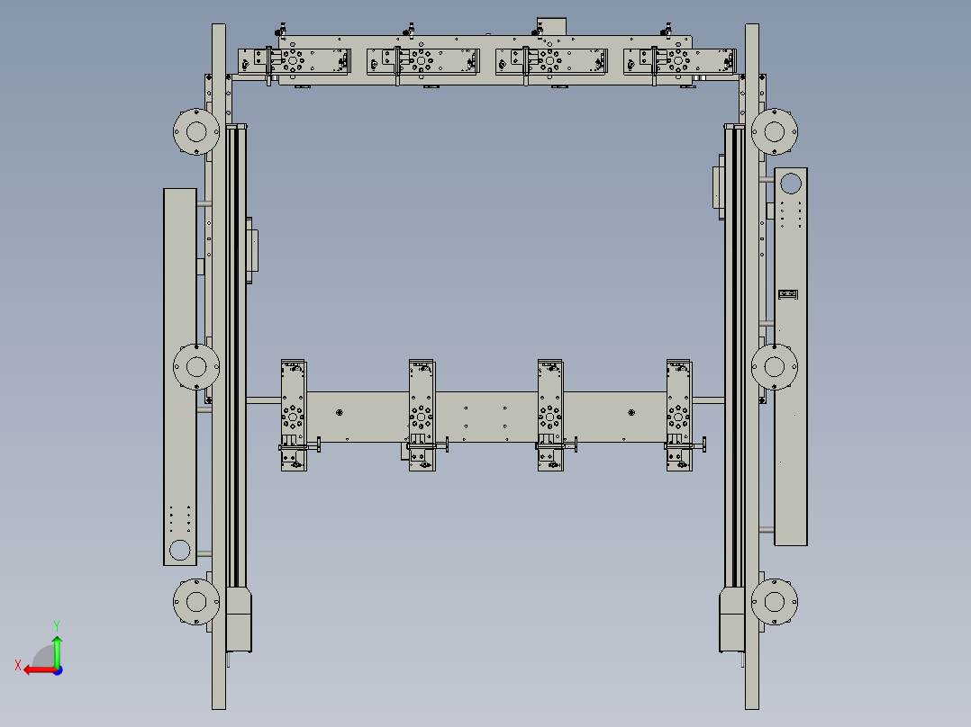 A滑轨模组1后视图