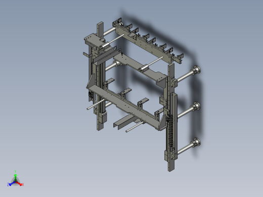 A滑轨模组1正等轴测缩略图