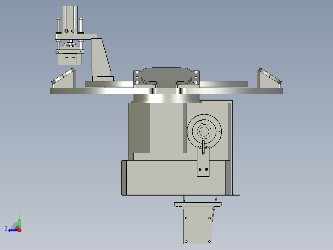 A25-TB-02-2000组装旋转机构SLD1SM右视图