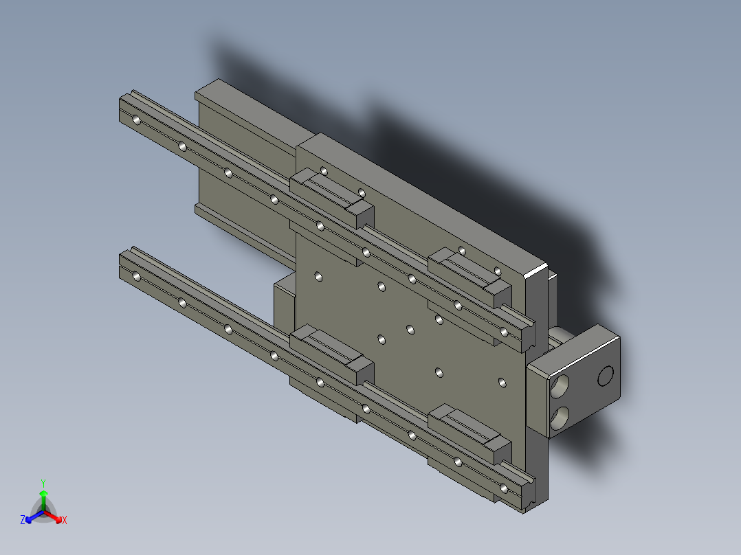 860-0300花键浮动模组主视图