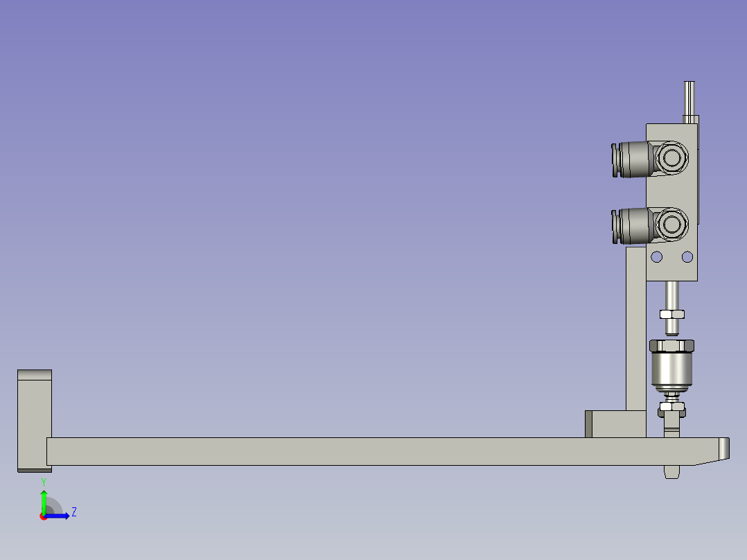 SL-挡边窄SL1ASM左视图