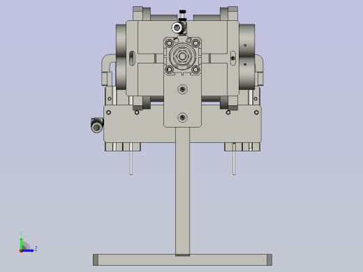 2018SOLIDWORKS0500Z倒刷编织工位左视缩略图