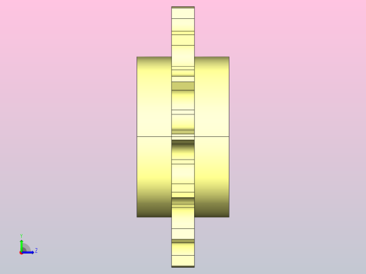 JS 1050-14T-R40-C1机加工主动轮左视缩略图