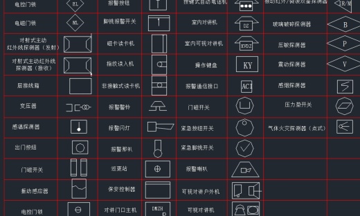 电气图例缩略图