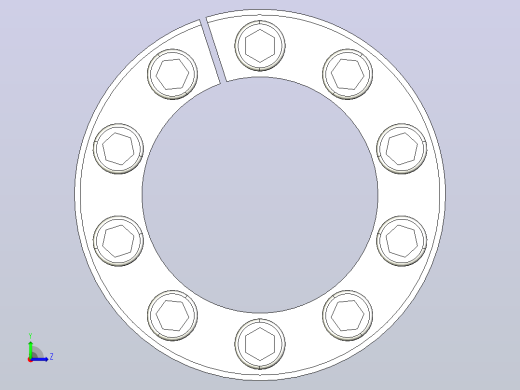 GB╱T 28701-2012[ZJ9A型胀紧联结套ZJ9A-70×110]左视缩略图