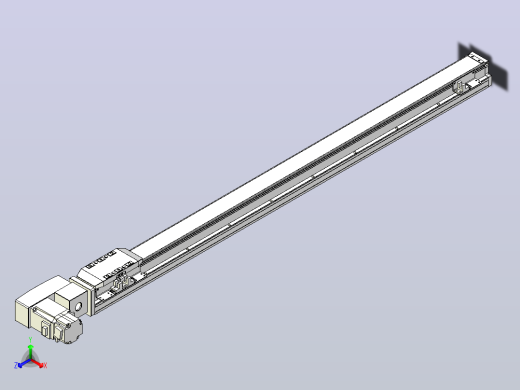 机器人皮带驱动直线轴TPA-GCB-50-P42-L800-QL-M10-N3