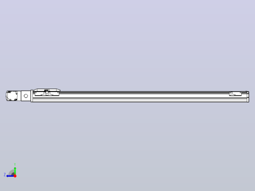 机器人皮带驱动直线轴TPA-GCB-50-P42-L800-QL-M10-N3右视缩略图