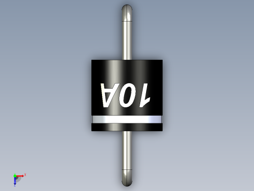 10A肖特基二极管L22mm.STEP俯视缩略图
