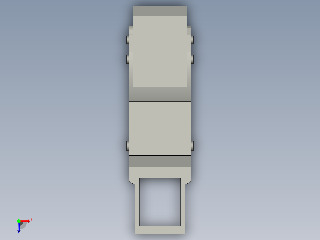 MIL连接器MIL连接器ZIS01-40俯视图