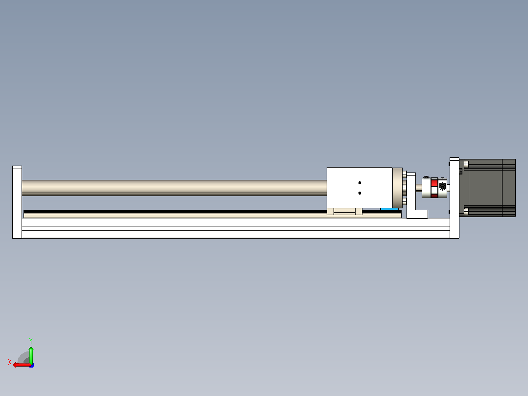 FSL40 直线模组[FSL40 E300 10C7-BC-B57]后视图