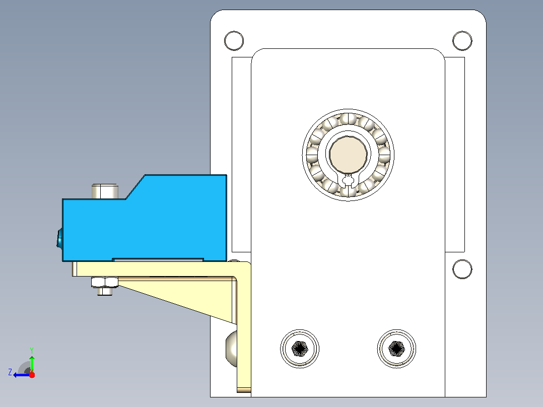 FSL40 直线模组[FSL40 E300 10C7-BC-B57]右视图