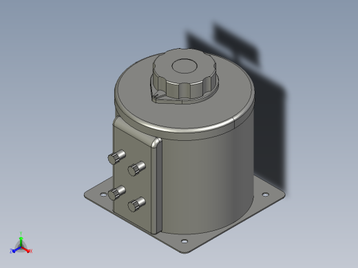 TDGC2J-0.5接触调压器2020年11月正等轴测缩略图