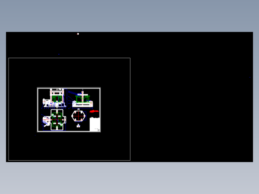 工艺夹具-钻床夹具图（多头，气压）